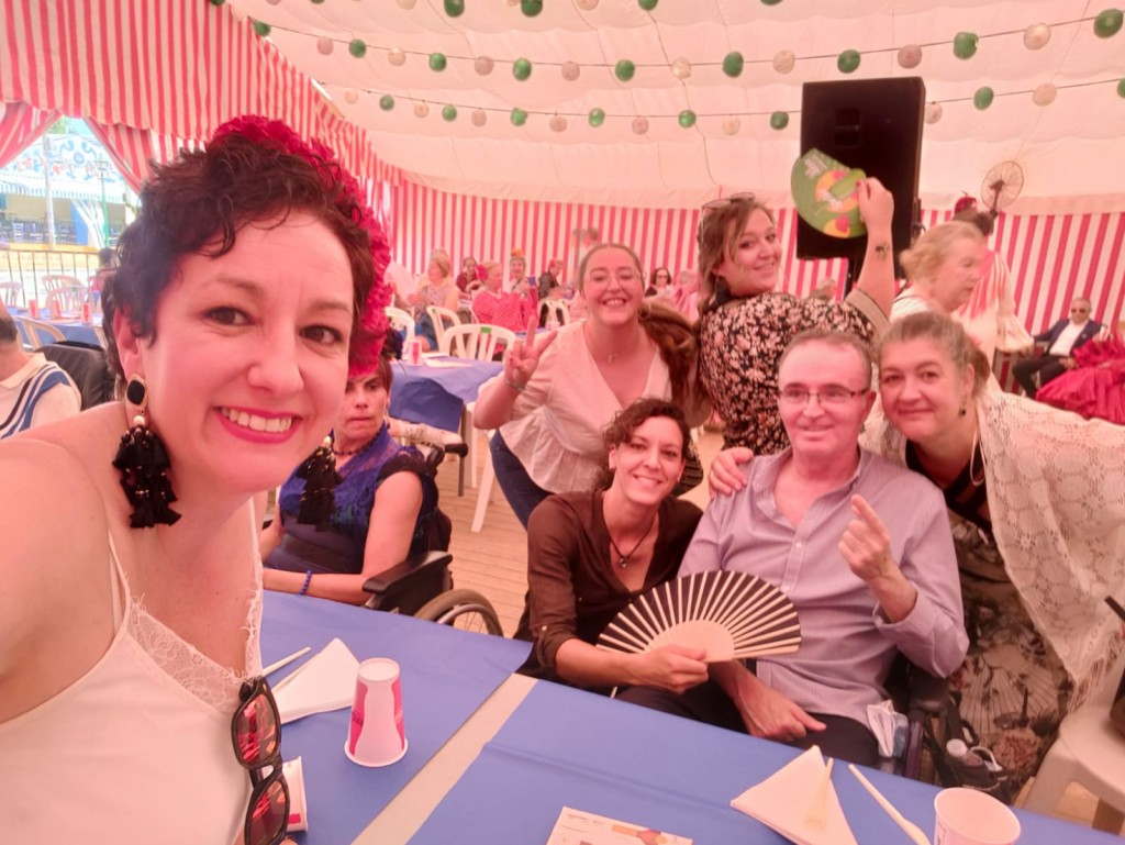 feria-abril-sevilla-daño-cerebral-adquirido-ictus-traumatismo-ocio-inclusivo