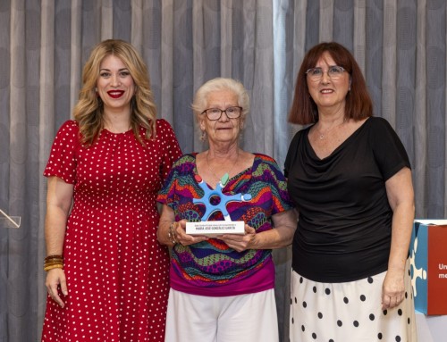 María José González, premiada por Daño Cerebral Estatal por su compromiso y trayectoria en el Daño Cerebral Adquirido